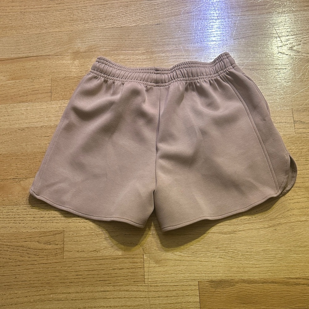 LAST CHANCE OFFER: YoungLA Women's Athletic Shorts in Light Brown - Picture 3 of 4
